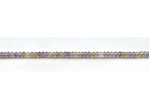 Ametrine 3.5-4mm Faceted Rondell