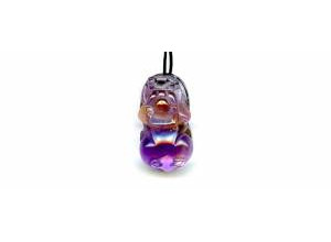 Ametrine 30x Carved Pichiu Pendant