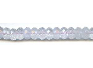 Lavender Quartz 14mm Faceted Rondell