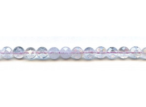 Lavender Quartz 8mm Faceted Coin