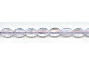 Lavender Quartz 10x14 Faceted Flat Oval