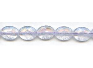 Lavender Quartz 15x20 Faceted Flat Oval