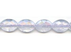 Lavender Quartz 18x25 Faceted Flat Oval