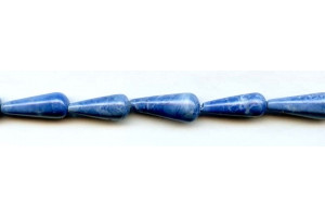 Lapis Howlite 9x22 Teardrop