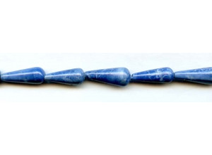 Lapis Howlite 9x22 Teardrop