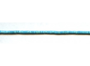 Turquoise Howlite 3mm Heishi