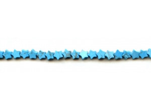 Turquoise Howlite 6mm Star