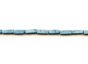 Turquoise Howlite 4x13 Rectangle