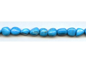 Turquoise Howlite 10x Tumbled Nugget