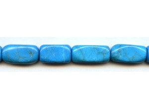 Turquoise Howlite 12x20 Rectangle Nugget