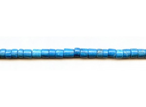 Turquoise Howlite 5-6mm Wheel