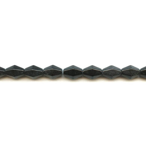 241-1035 Black Stone <br>9x13 6-sided Double Cone