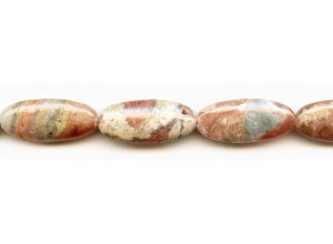 Brown Rhodochrosite 13x30 Flat Oval