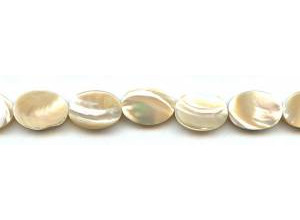 Natural Mother of Pearl 13x18 Flat Oval