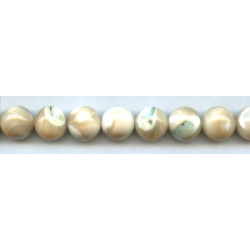 Natural Mother of Pearl 14mm Round