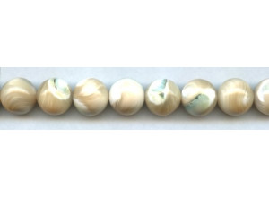 Natural Mother of Pearl 14mm Round