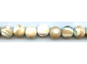 Natural Mother of Pearl 14-15mm Round