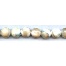 Natural Mother of Pearl 16mm Round