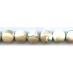 Natural Mother of Pearl 18mm Round