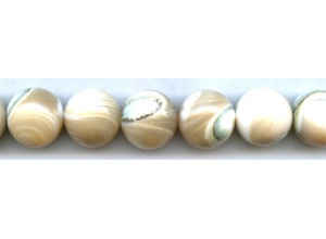 Natural Mother of Pearl 18mm Round