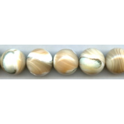 Natural Mother of Pearl 21-22mm Round