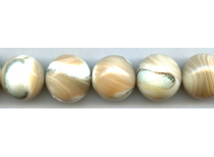 Natural Mother of Pearl 21-22mm Round