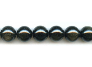 Golden Obsidian 18mm Round