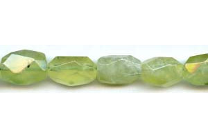 Prehnite 14-16x Faceted Nugget