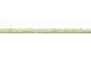 Prehnite 3.5-4mm Faceted Rondell