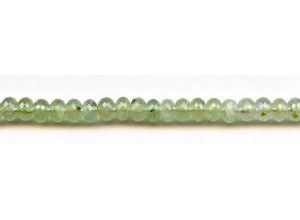 Prehnite 8mm Faceted Rondell