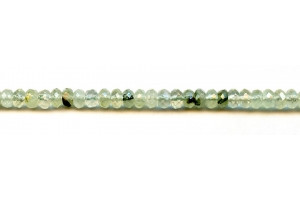 Prehnite 6mm Faceted Rondell