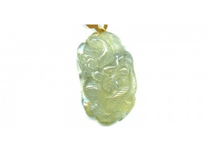 Prehnite 45x33 Pendant