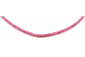 Pink Spinel 2-3mm Faceted Rondell