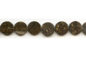 Golden Amphibolite 16mm Dime