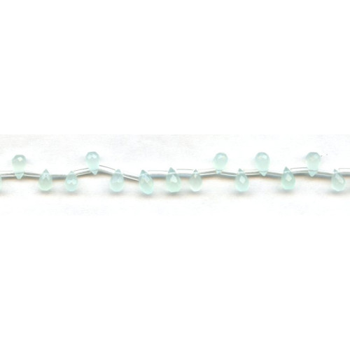 258-1003 Glass <br>4x6 Teardrop Briolette