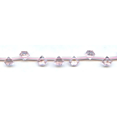 258-1014 Glass <br>8mm Pentagon Briolette