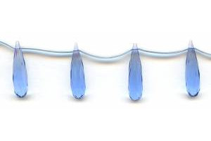 Glass 7x26 Teardrop Briolette