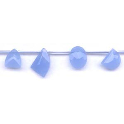 258-1084 Glass (Blue) <br>12x Fancy Briolette