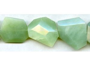 New Jade 22-35x faceted Slab