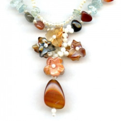 Mixed Bead 10x Necklace