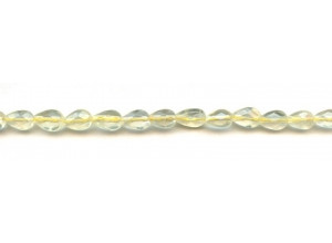 Lemon Quartz 6x9 Faceted Flat Pear