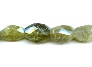 Bi-color Lemon Quartz 12-22x Faceted Nugget