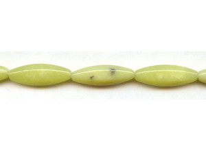 Olive Jade 9x30 Hexagon Oval Rice