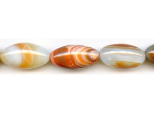 Natural Carnelian 16-18x Oval Rice