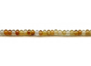 Natural Carnelian 6mm Rondell