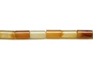 Natural Carnelian 8x14 Tube