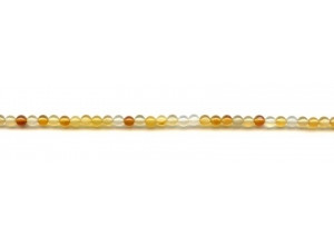 Natural Carnelian 3mm Round