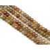 265-1094 Natural Carnelian <br>16mm Faceted Rondell