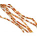 265-1134 Natural Carnelian <br>6x13 Tube