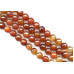 265-1242 Natural Carnelian <br>18mm Faceted Round